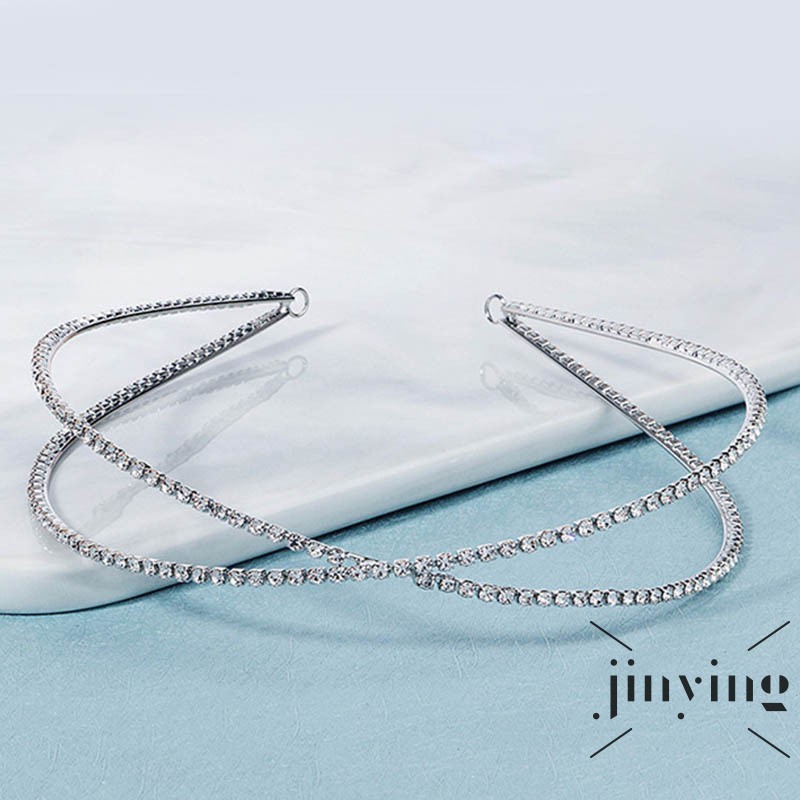 GETNOIVAS Cài Tóc Đính Đá Sang Trọng Dành Cho Cô Dâu