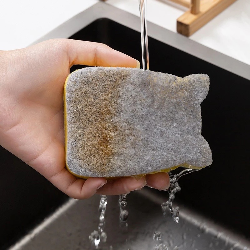 Miếng mút rửa chén đa năng họa tiết hoạt hình dễ thương cho nhà bếp
