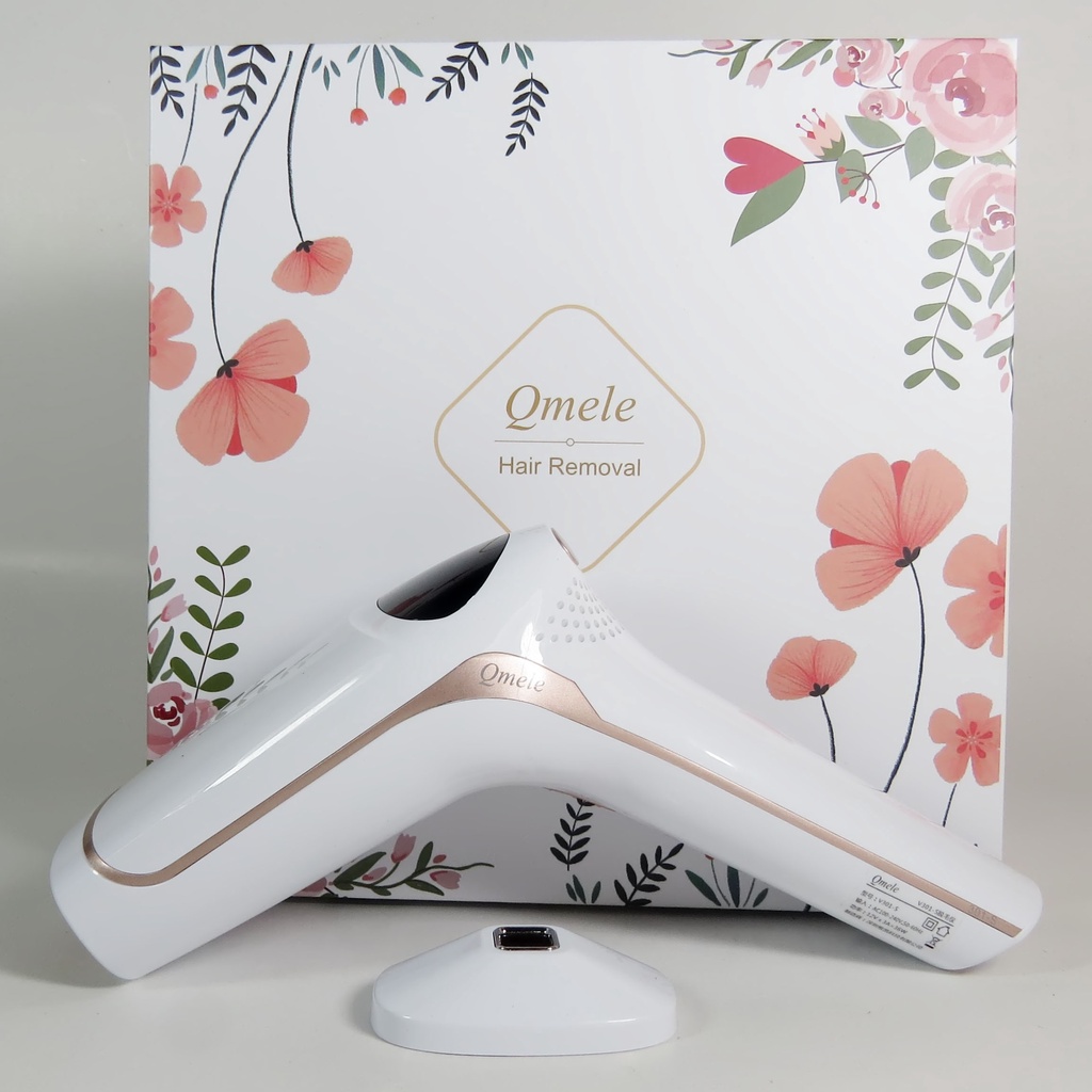 Máy Triệt Lông Lạnh QMELE 301-S, Máy Triệt Lông Xung Lạnh Vĩnh Viễn Cầm Tay Mini Tại Nhà, Triệt Mát Lạnh, Không Nóng Rát