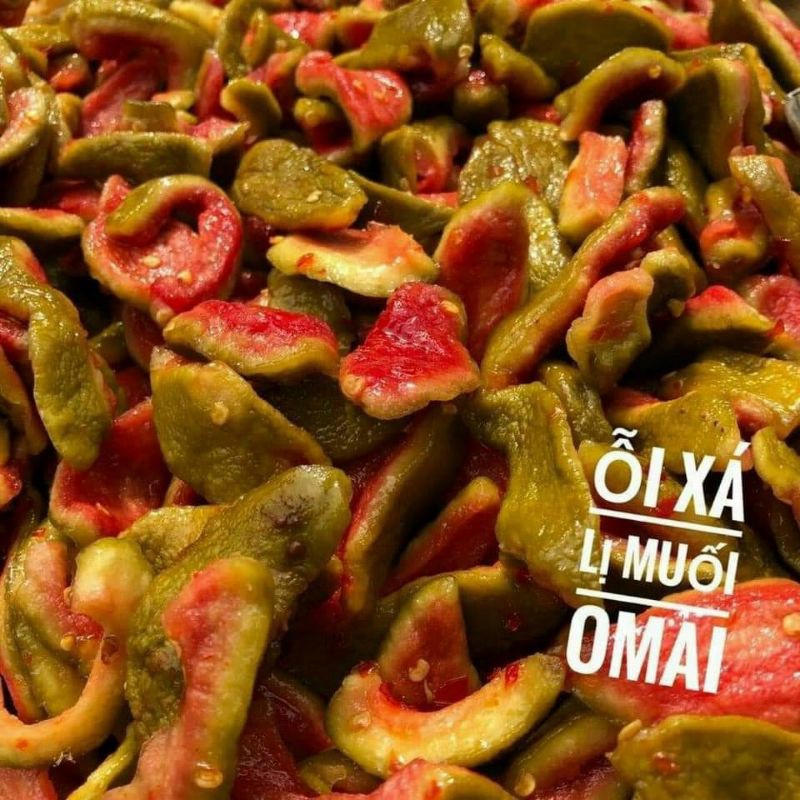 Ổi Xá Lị Sấy Muối Ô Mai Lon 250Gram ( Có Ban Sỉ) [Loại Đặc Biệt] Hàng ngon nhà làm