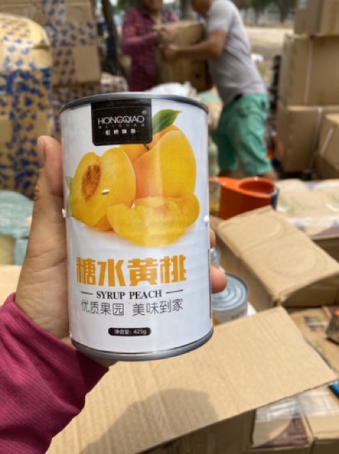 Đào ngâm Syrup Peach