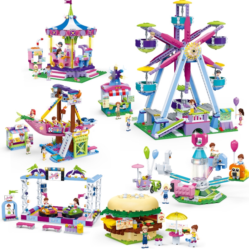 Bộ Đồ Chơi Lắp Ráp Mô Hình Lego Công Viên Cho Bé