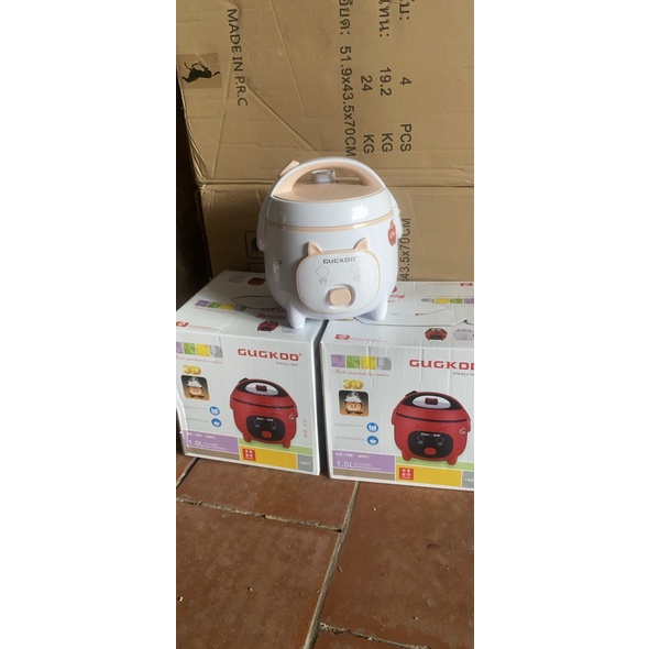 Nồi Cơm Điện Cuckoo Dung Tích 1 Lít và 1.8 Lít, Kiểu Dáng Con Lợn Đáng Yêu, Bền Bỉ, Tiết Kiệm Điện Năng