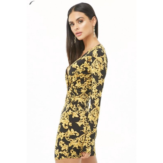 Đầm Xoắn Eo Forever21 sz S