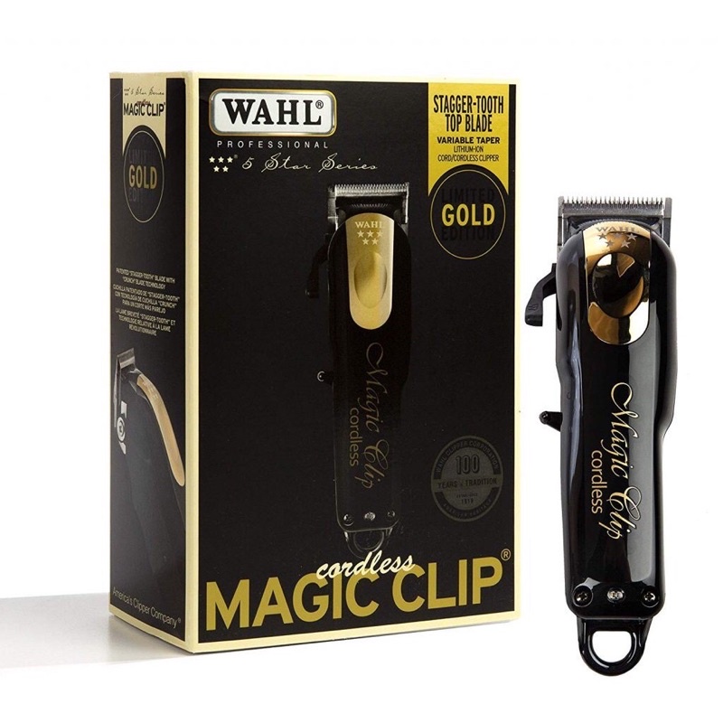 Tông đơ cắt tóc WAHL Magic Clip 8 cữ gá thép Cao Cấp cho các salon tóc Chuyên Nghiệp