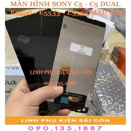 MÀN HÌNH SONY C5 - C5 ULTRA - E5506 - E5533 - E5553 - E5563 MÀU ĐEN