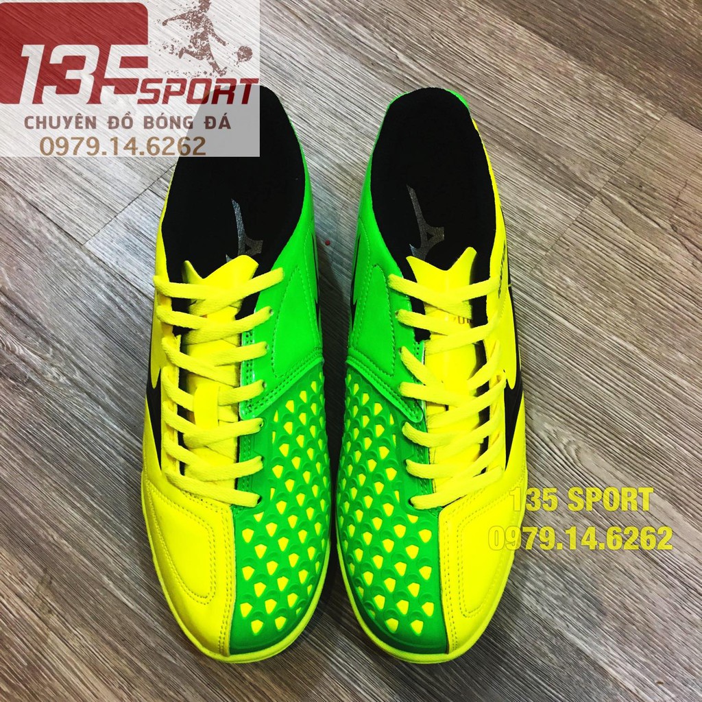 Giày đá bóng Mizuno Ignitus TF Vàng xanh