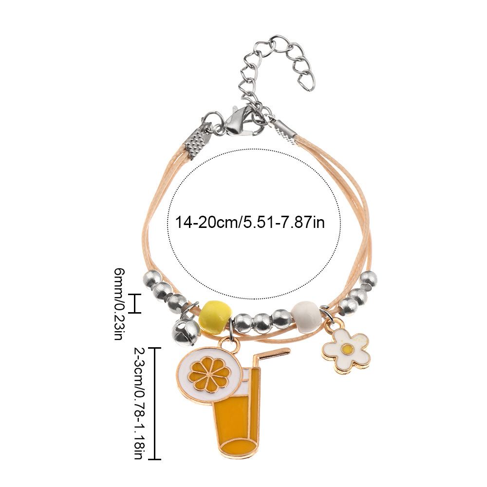 Vòng Tay Dây Bện Phối Hạt Sáng Tạo Thời Trang Cho Nữ