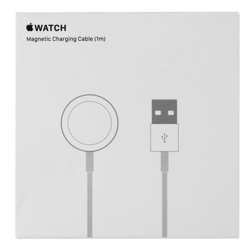 Cáp sạc từ tính Apple Watch chính hãng phiên bản thép - tương thích tất cả Series 1/2/3/4/5