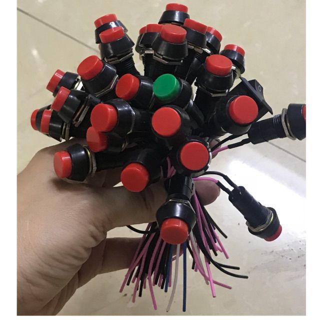 Công tắc nhấn nhả hàng Cao cấp có 2 loại không dây và có dây