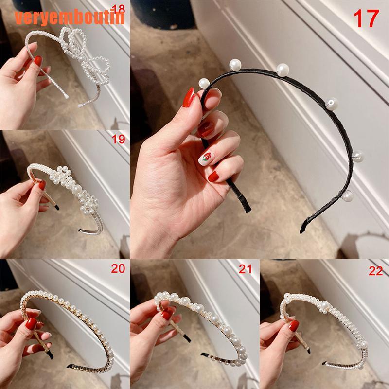 Cài Tóc Đính Hạt Ngọc Trai Giả Lấp Lánh Thời Trang
