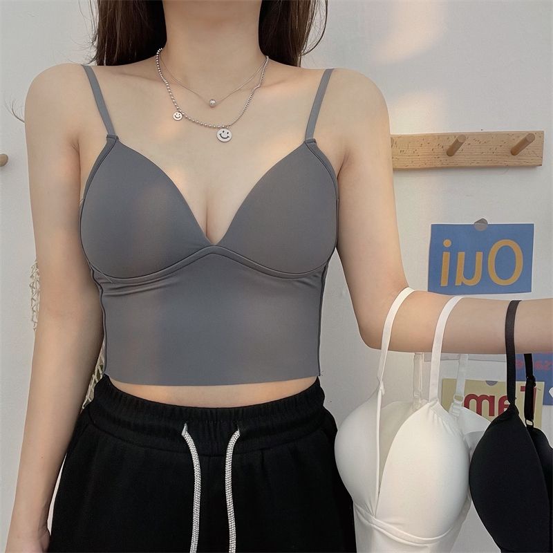 Áo Bra Đúc Đúc Su Crotop Kèm Mút Đệm Ngực  mã e50