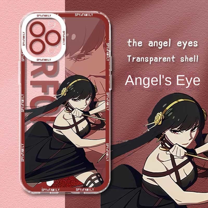 Ốp Điện Thoại In Chữ spy × family Yor Forger Loid Forger Cho iPhone 13 12 11 pro promax x xs xsmax xr 13mini 12mini 7 8 plus