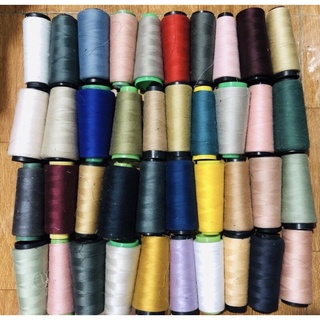 Combo 30 cuộn chỉ dở = 50k - chỉ các loại - lẫn lộn đủ màu