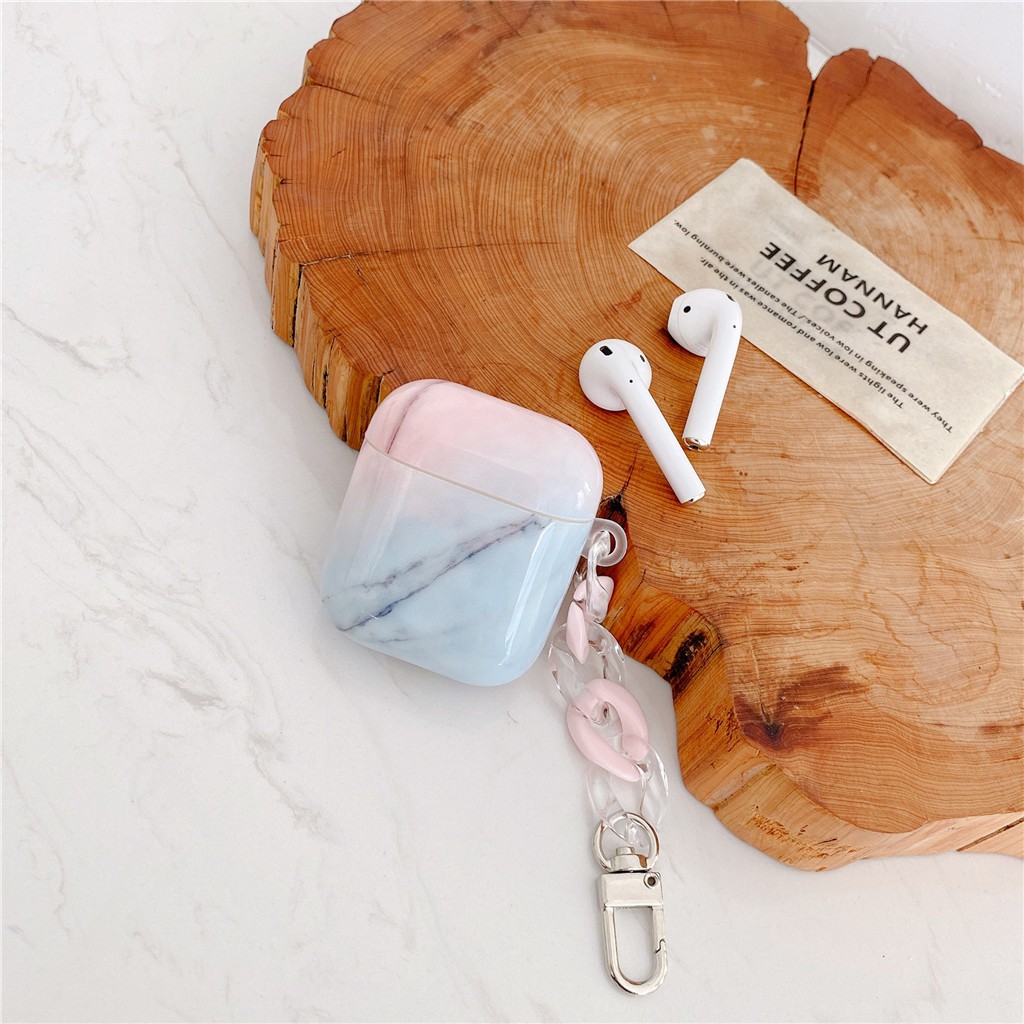 Vỏ đựng hộp sạc tai nghe họa tiết vân đá cho iPhone AirPods Pro AirPods 1/2 | BigBuy360 - bigbuy360.vn