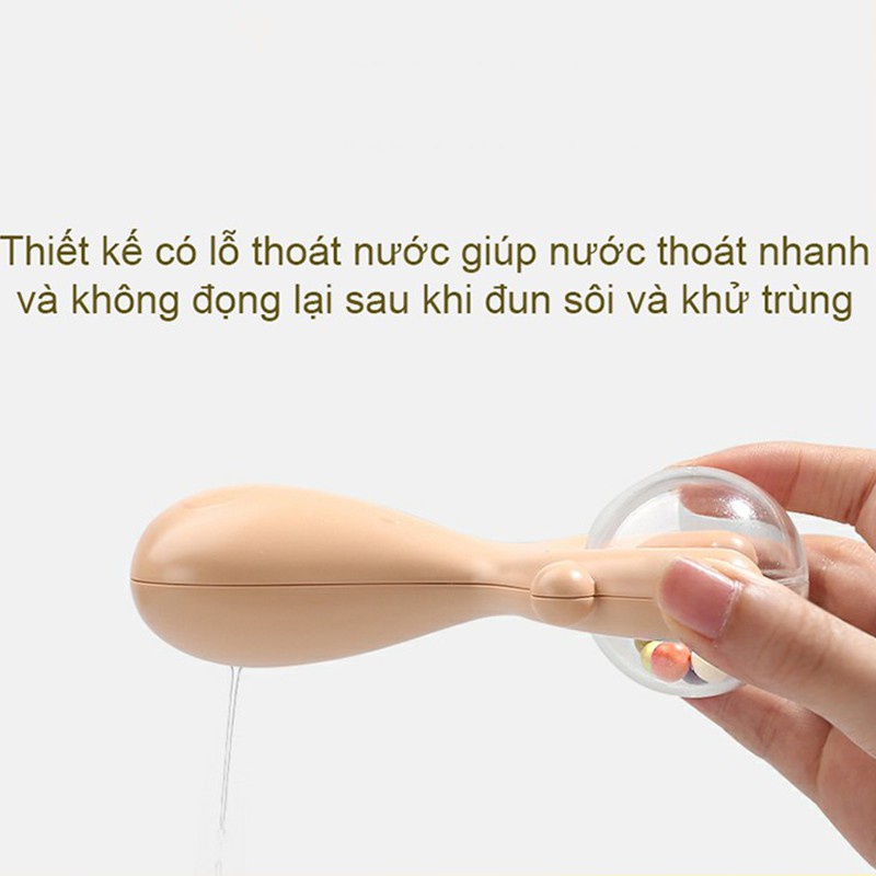 Bộ xúc xắc gặm nướu Dumoon/ To Bé 10 chi tiết kèm hộp