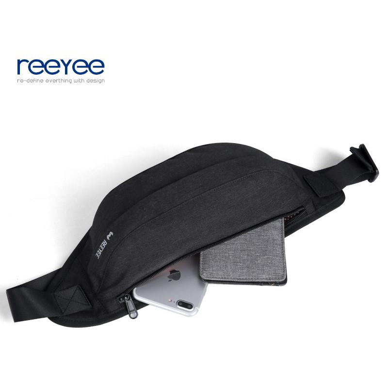 Túi bao tử đeo bụng Reeyee – Mã RY2013 Đen