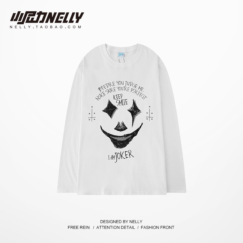 (CÓ SẴN) Aó thun dài tay Nelly : Mẫu JOKER | BigBuy360 - bigbuy360.vn