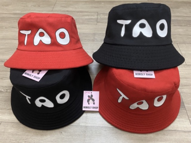 Nón Bucket 1 Mặt In Chữ T A O