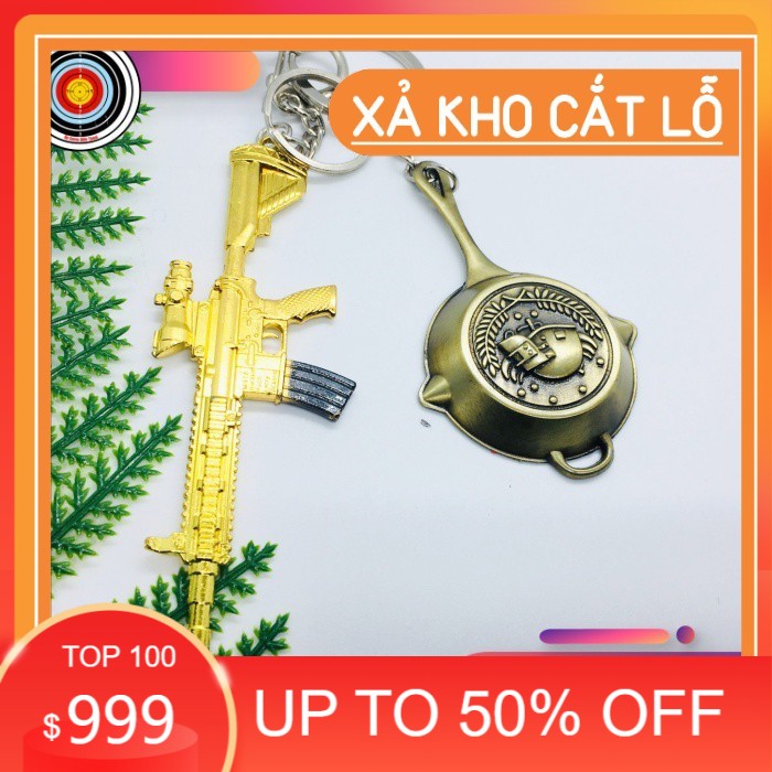 Combo 2 Móc Khoá súng PUBG - Móc khoá súng pupg 12cm skin đẹp nhất năm 2020