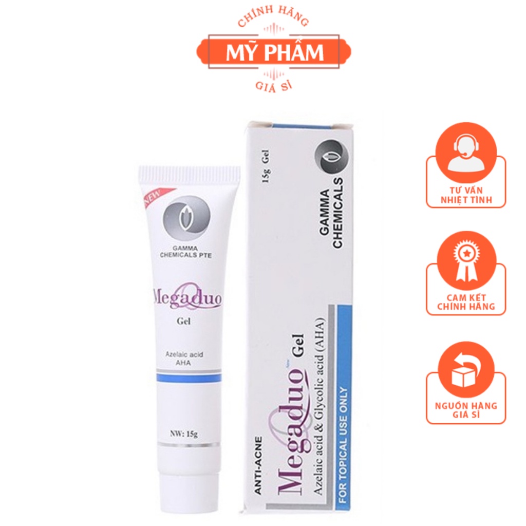 Megaduo Gel Giảm Mụn, Giảm Thâm, Dưỡng Da Megaduo Gel 15g