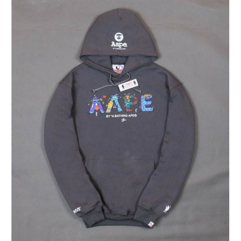 Áo Hoodie Bape X Aape Crunch Chất Lượng Cao