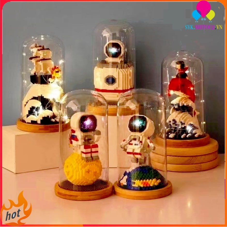 🏅chất lượng cao🏅Đồ chơi lắp ráp mô hình phi hành gia, nhà trên cây cute dễ thương quà tặng sinh nhật💎Shitou2💎