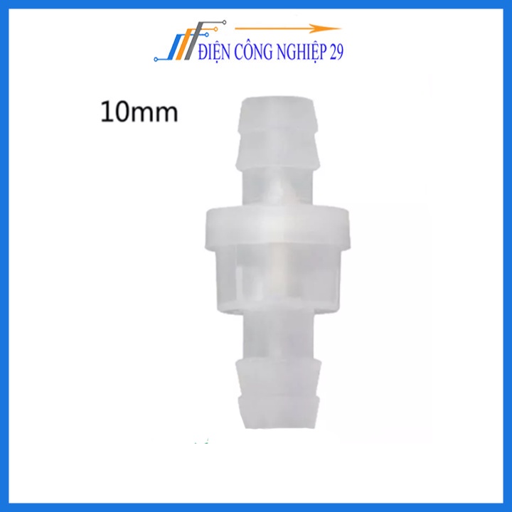 Van nước một chiều chống mất nước cho máy bơm, van khóa nước nhựa 1 chiều nhiều loại 3mm 4mm 5mm 6mm 8mm 10mm 12mm tiện