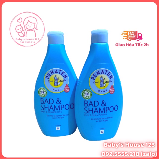 (Mẫu Mới) Sữa Tắm Gội PENATEN Chống Cảm Đức 400ml [Chuẩn Đức]