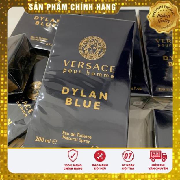 Nước hoa Versace Pour Homme Dylan Blue EDT sp. 200ml 721011 (full seal)