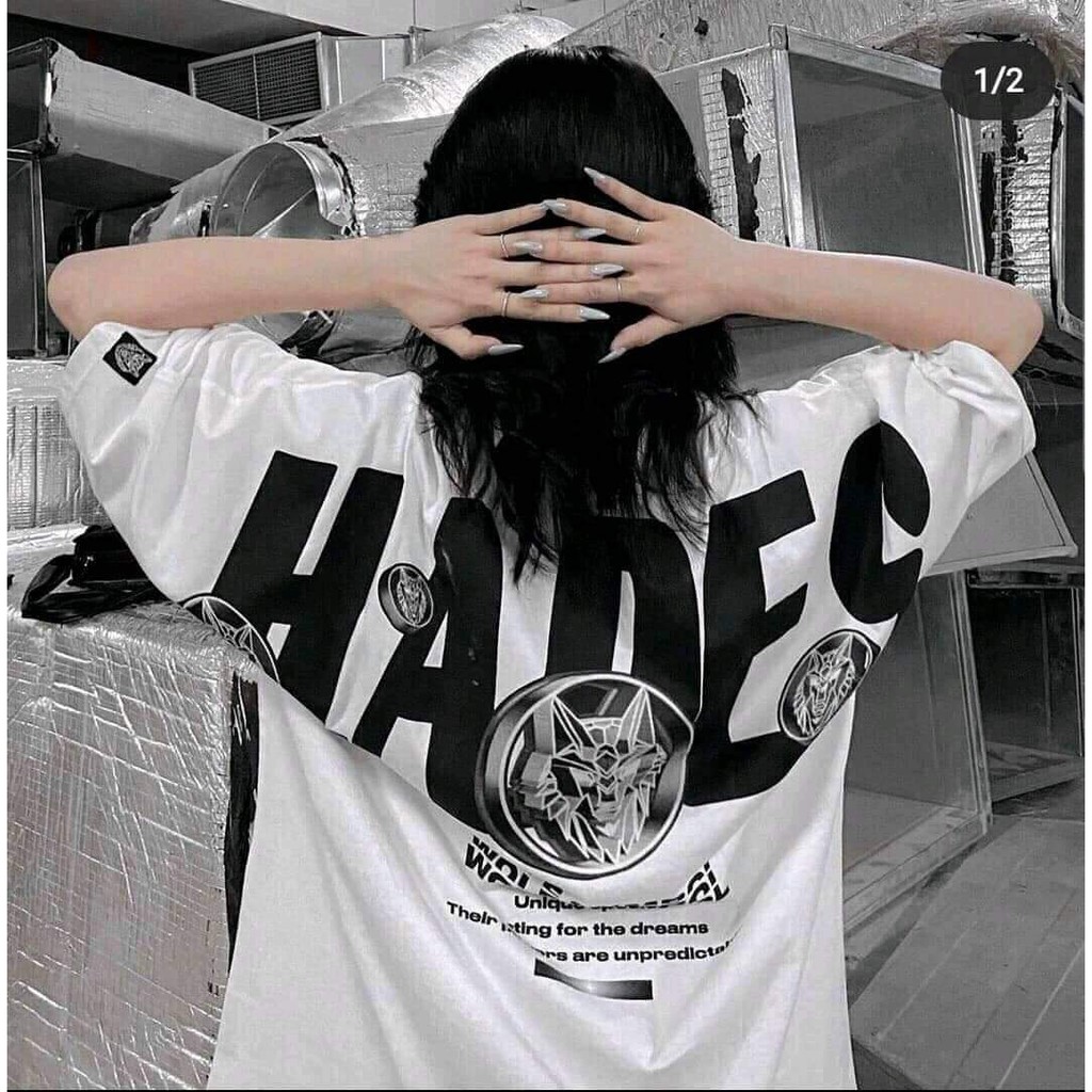 Áo thun unisex tay lỡ form rộng hình hình hades CaMa Store M15