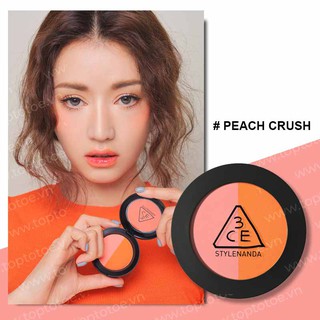 Phấn Má 3CE DUO COLOR FACE BLUSH.