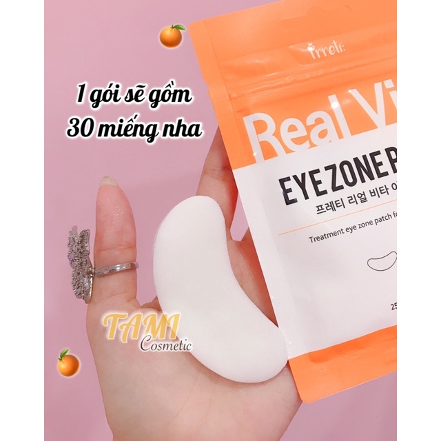 MẶT NẠ MẮT PRRETI REAL VITA EYEZONE PATCH | BigBuy360 - bigbuy360.vn