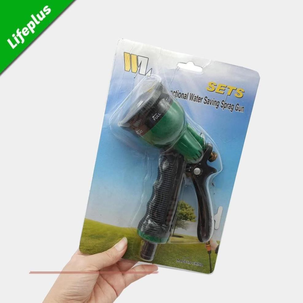 Vòi xịt nước tưới cây rửa xe 8 chế độ 206815
