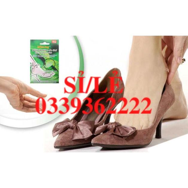 [ COCOLOVE ] Gói 2 miếng lót giày silicon êm chân vỏ xanh (LGX01)