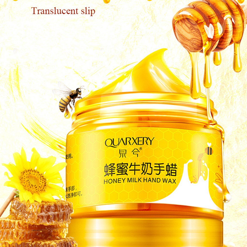 [Hàng mới về] Sáp wax tay tẩy tế bào chết dưỡng ẩm chống nứt nẻ từ sữa mật ong cao