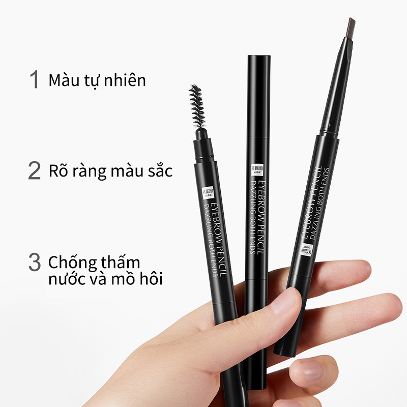 Chì kẻ lông mày bền màu không thấm nước với-M-MB