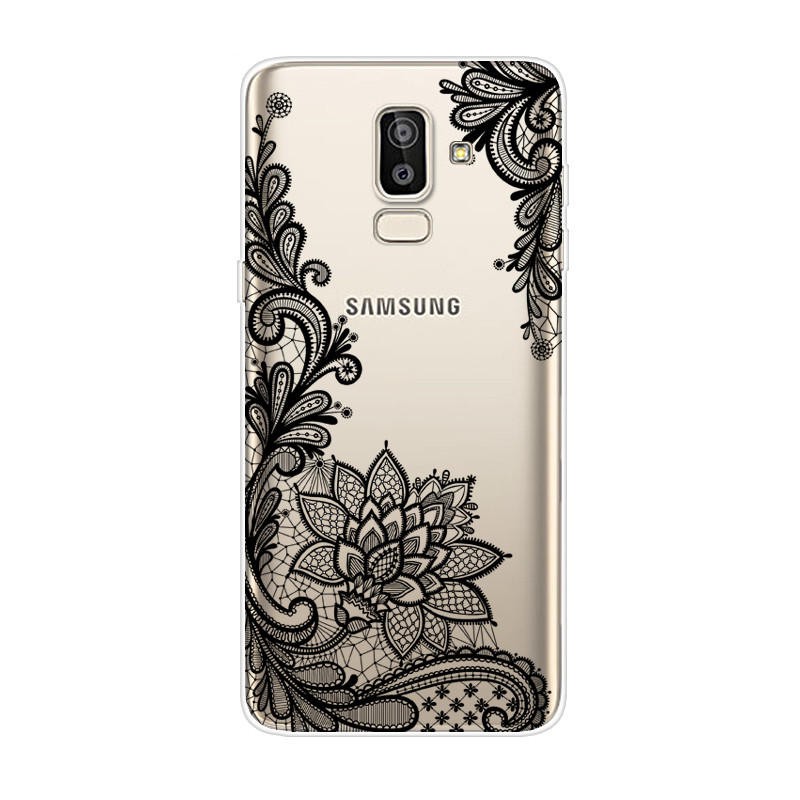 Ốp lưng Samsung Galaxy J8 2018 Vỏ điện thoại di động TPU Sơn In Hình Mềm Cho Vỏ bảo vệ Vỏ Samsung J8 Silicone Case