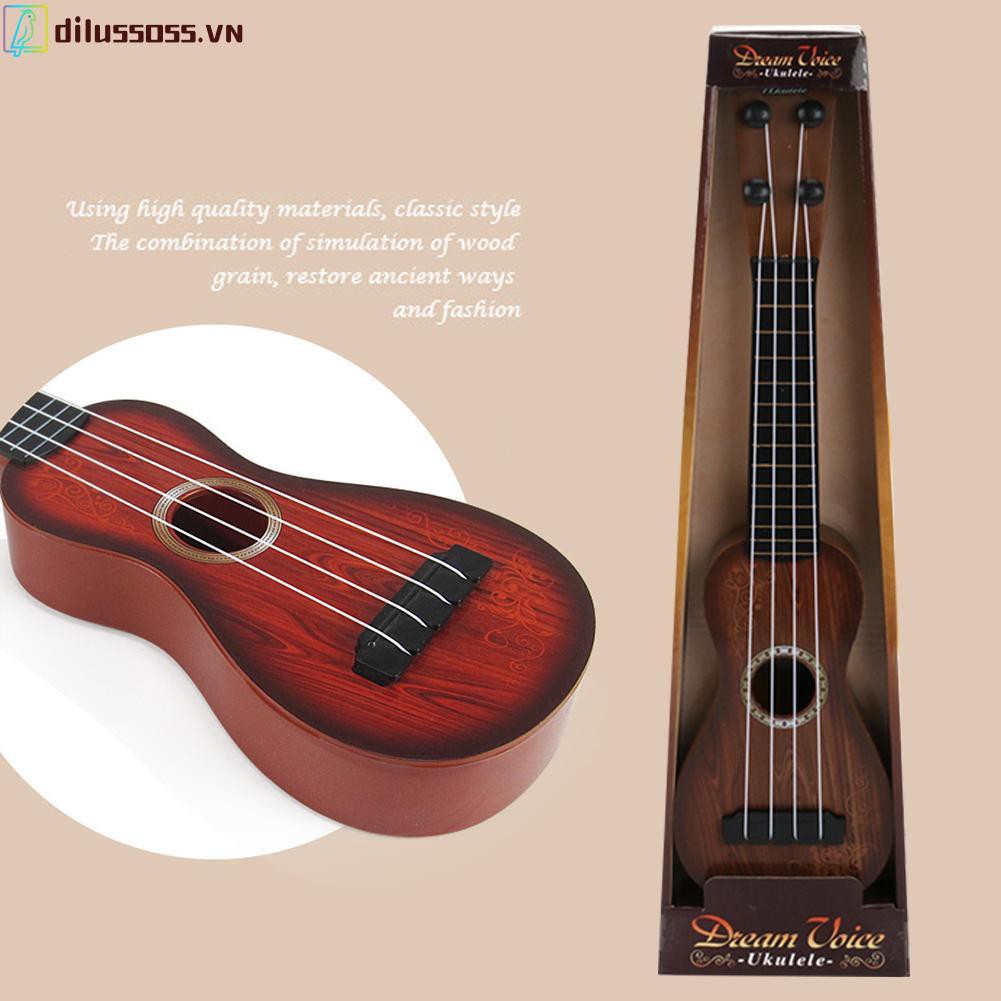 Đàn Ukulele Bằng Gỗ Kiểu Dáng Cổ Điển Cho Bé