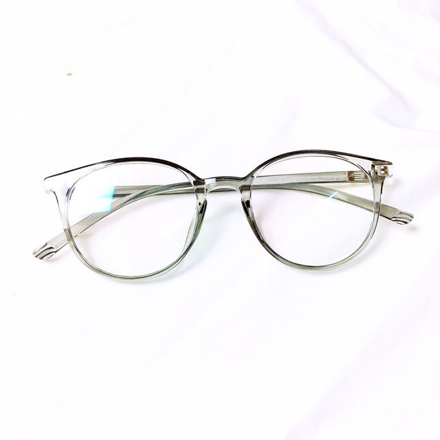 Gọng kính cận nam nữ Liup Eyewear mắt tròn nhỏ nhựa dẻo TR90, nhiều màu, phong cách hàn quốc 203