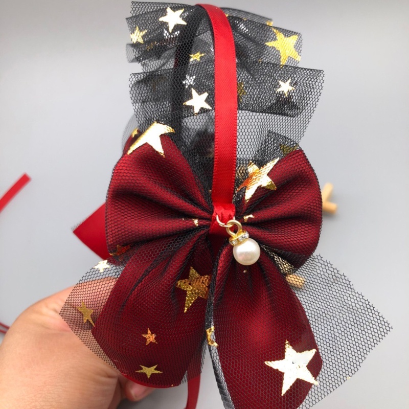 Kẹp Tóc Đính Nơ Bướm Phong Cách Lolita Dễ Thương Dùng Làm Đạo Cụ Chụp Ảnh Đám Cưới