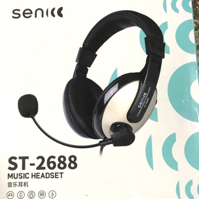 TAI NGHE PHONE SENICC ST 2688 - FULL BOX