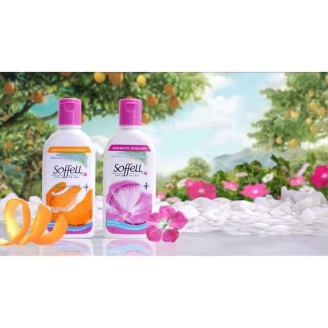 Kem xua muỗi Soffell 60ml chống muỗi suốt 10 giờ thích hợp dùng hàng ngày