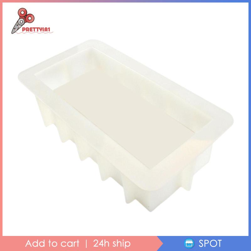 1 Khuôn Làm Bánh Xà Phòng / Thạch Hình Chữ Nhật DIY