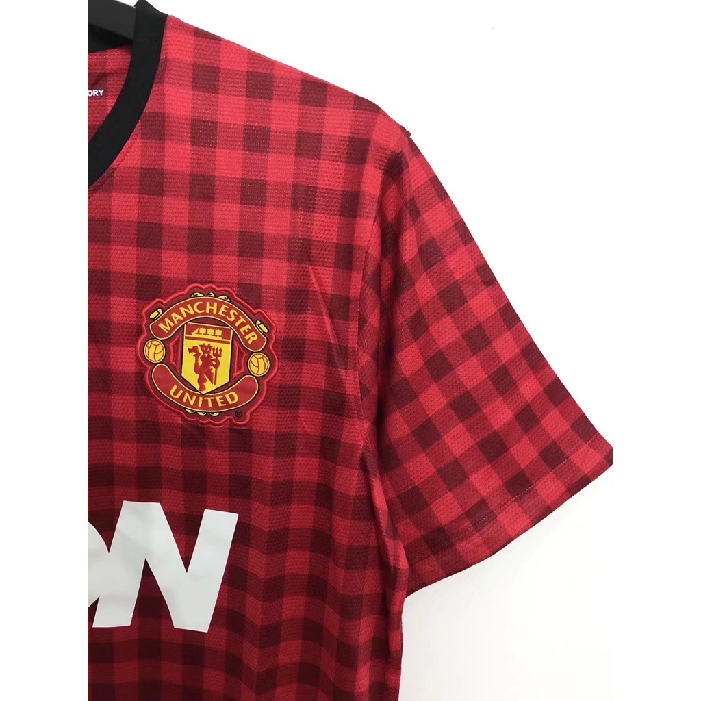 Bộ Đồ Đồng Phục Bóng Đá Đội Nhà Manchester United Size s-2xl 12-13