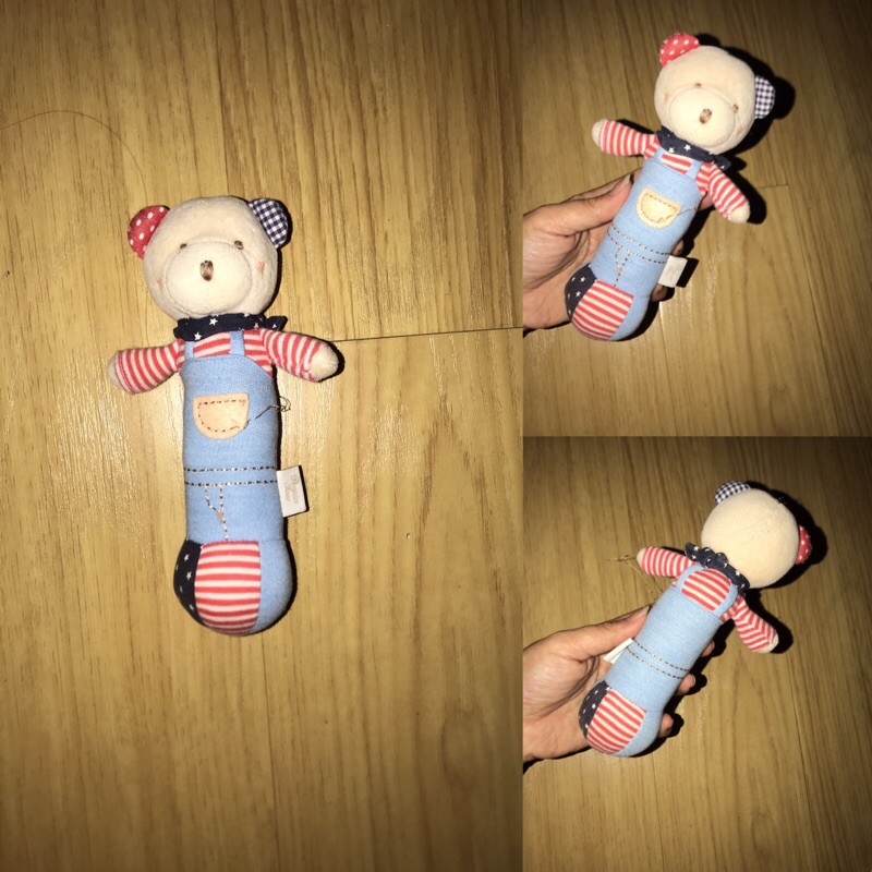 LK01- Đồ chơi nhồi bông có leng keng bíp bíp cho bé