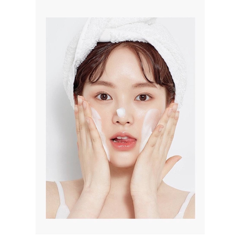 Sữa Rửa Mặt Kiềm Dầu, Sữa Rửa Mặt Tạo Bọt Cho Da Dầu Bạc Hà  - Đầu cọ sillicon sạch gấp 10 lần