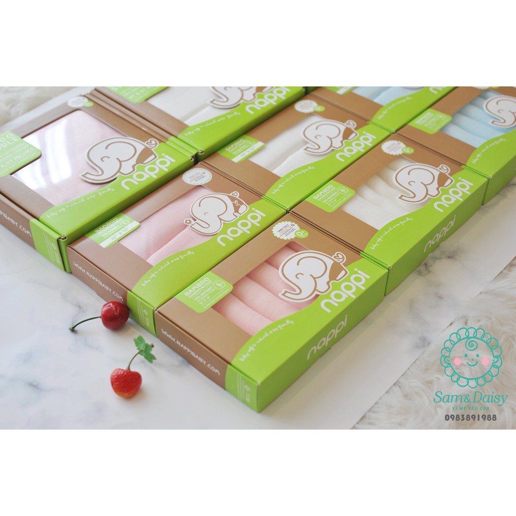 Khăn tắm Nappi 77*77 (Set 2 cái)