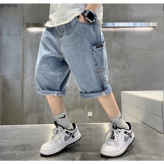 Quần jeans lửng cho bé trai