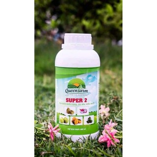 Chế phẩm sinh học Super2 xua đuổi ruồi vàng, ốc sên, kiến,..